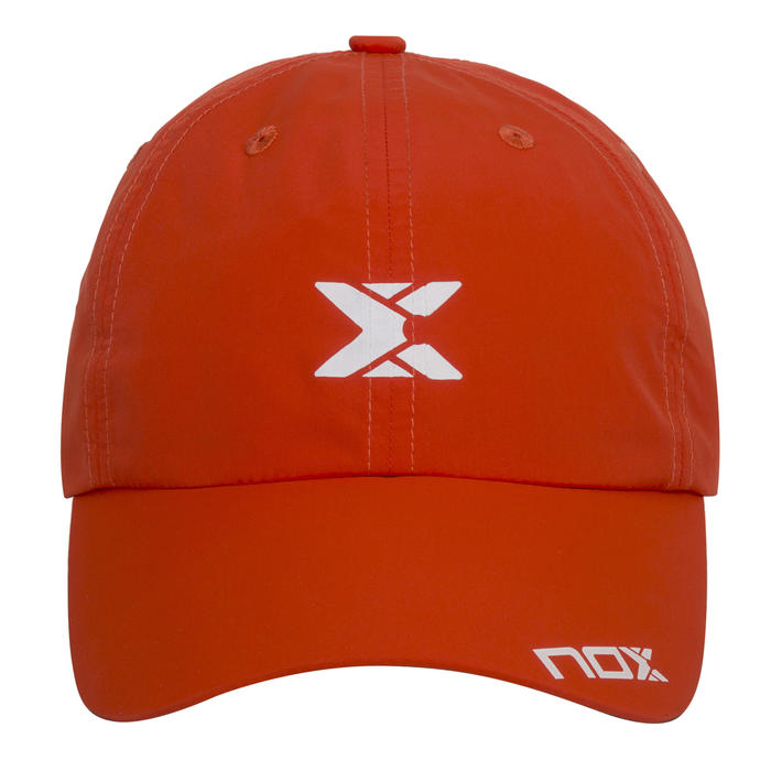 Gorro NOX Rojo logo blanco